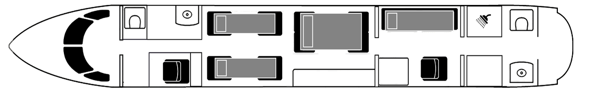 Cabin Layout - Night