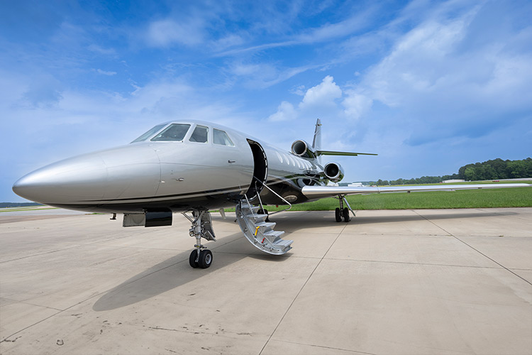 One of EFI's Private Jets