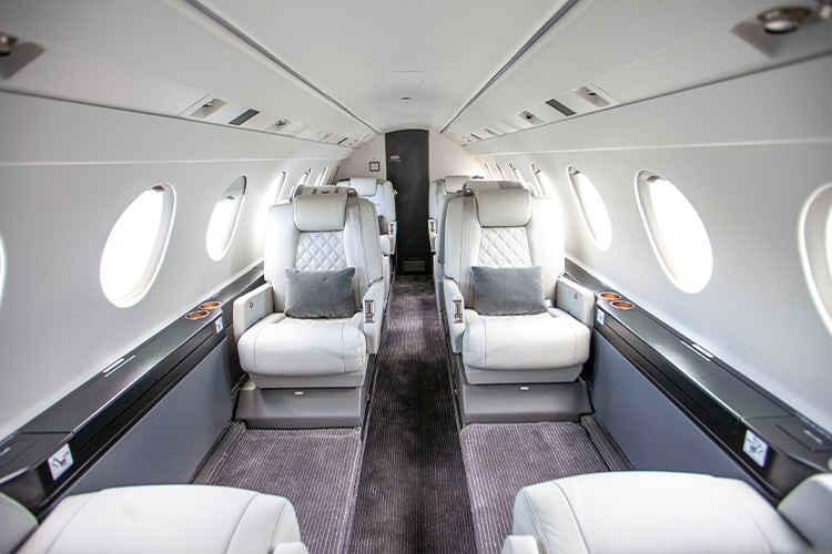 One of EFI's Private Jets