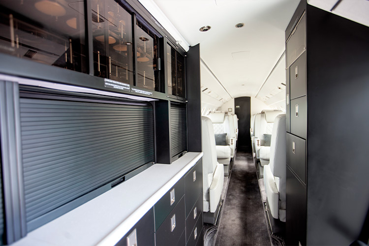 One of EFI's Private Jets