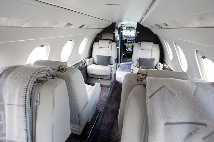 One of EFI's Private Jets