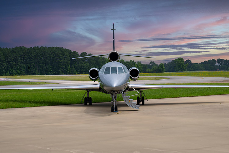 One of EFI's Private Jets