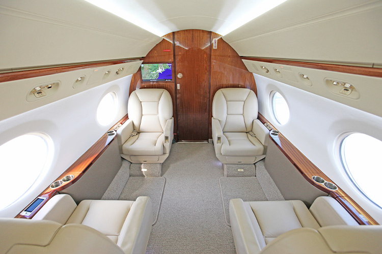 One of EFI's Private Jets