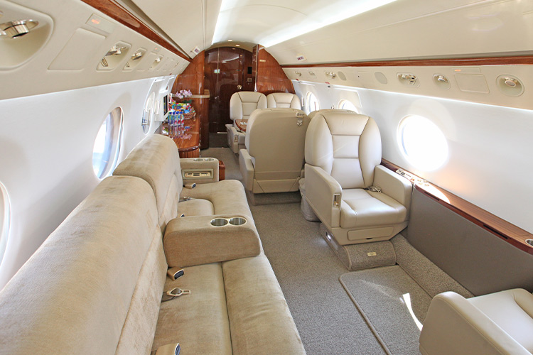 One of EFI's Private Jets