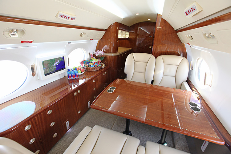 One of EFI's Private Jets
