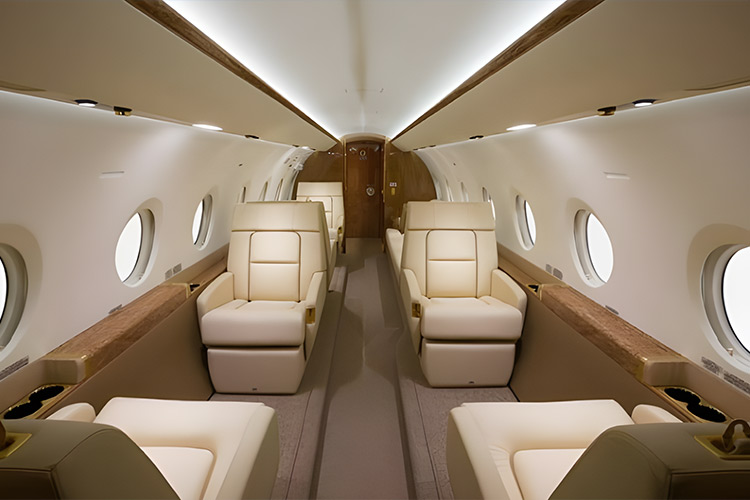 One of EFI's Private Jets