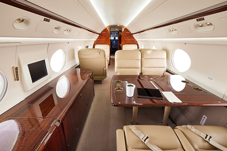 One of EFI's Private Jets