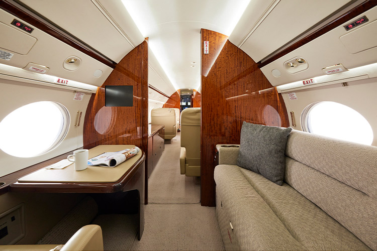 One of EFI's Private Jets