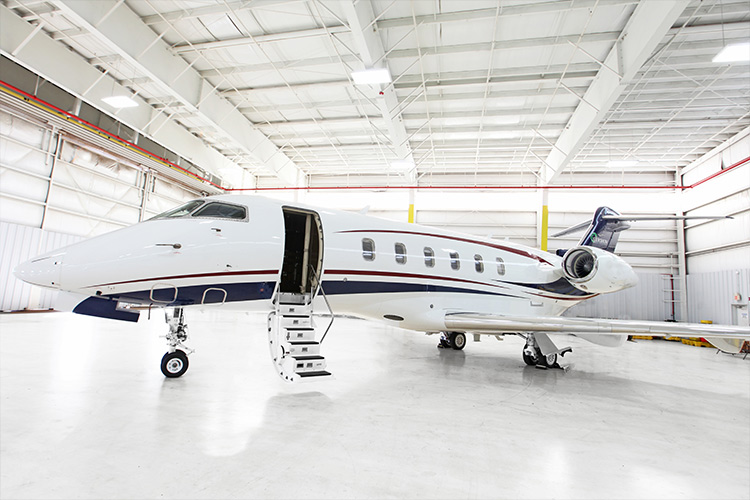One of EFI's Private Jets