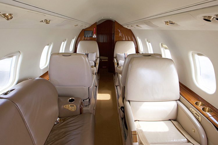 One of EFI's Private Jets