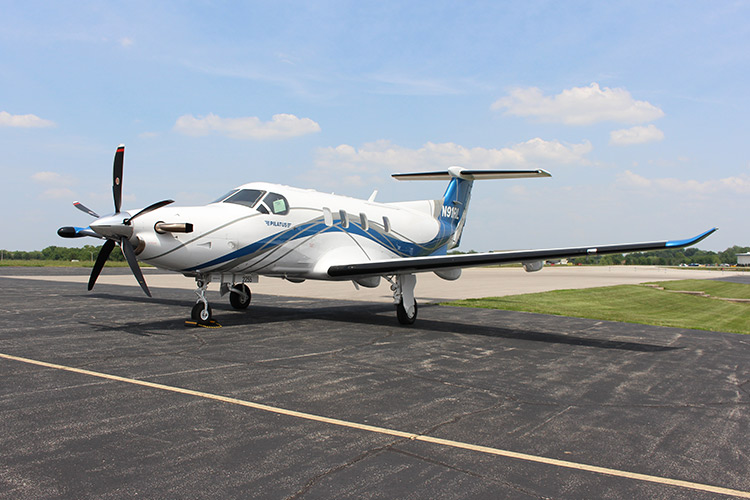 One of EFI's Private Jets