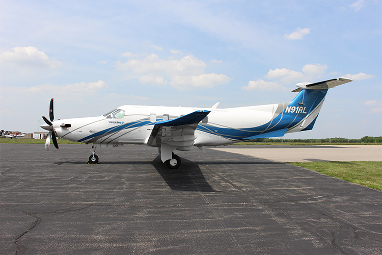 One of EFI's Private Jets