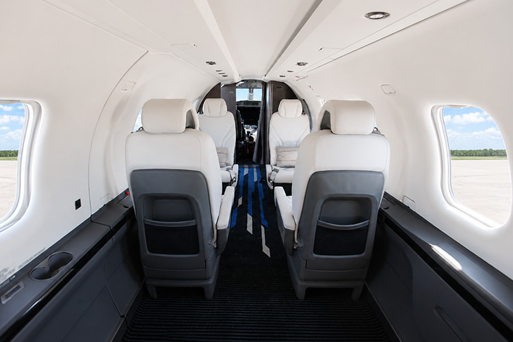 One of EFI's Private Jets